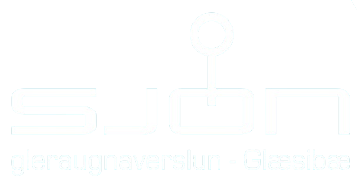 Sjón glasses store logo